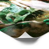 Titania Schlafen im Mondschein Simmons Fee Kunst Poster (Ecke)