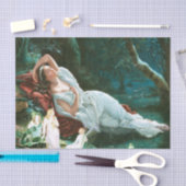 Titania Schlafen in der Mondlichtmühle Kunst Seidenpapier (Handwerk)