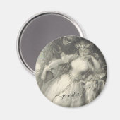 Titania Sommernachtstraum Magnet (Vorderseite/Rückseite)