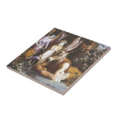 Titania und Bottom, Sommernachtstraum Fliese (Seite)