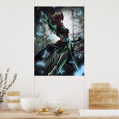Titania - Warframe Poster (Küche)