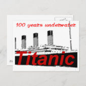 Titanic: 100 Jahre unter Wasser Postkarte (Vorne/Hinten)