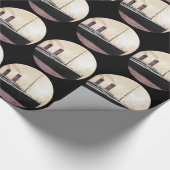 Titanic auf See Geschenkpapier (Ecke)