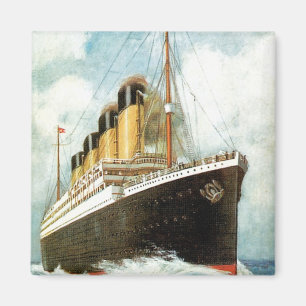 Titanic auf See Magnet