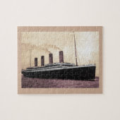 Titanic auf See Puzzle (Horizontal)