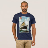 Titanic auf See T-Shirt (Vorne ganz)