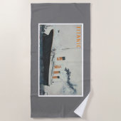 TITANIC Beach Handtuch (Vorderseite)