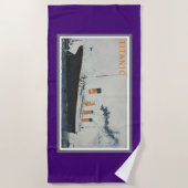 TITANIC Beach Handtuch (Vorderseite)