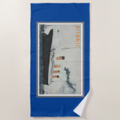 TITANIC Beach Handtuch (Vorderseite)