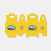 Titanic Birthday Yellow RMS White Star Line Schiff Geschenkschachtel (Ungefaltet)