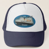 Titanic Blue Truckerkappe (Vorderseite)
