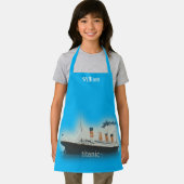 Titanic Blue White Star Line Ship Schürze (Insitu)