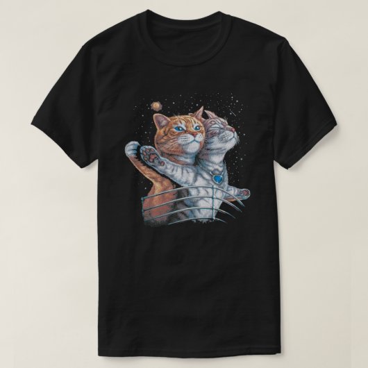 Titanic Cats - lustige Geschenke Essential T - Shi T-Shirt (Design vorne)