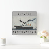 TITANIC Clock Quadratische Wanduhr (Zuhause)
