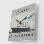 TITANIC Clock Quadratische Wanduhr (Winkel)