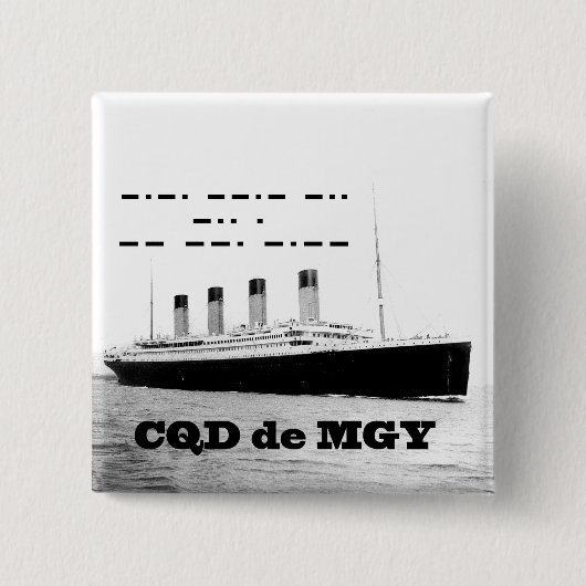 Titanic CQD de MGY Wireless Distanzsignal Button (Vorderseite)