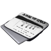 Titanic CQD de MGY Wireless Distanzsignal Laptopschutzhülle (Vorne Knopf)