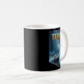 Titanic Cruise Ship Iceberg 1912 Rms Voyage Men Wo Kaffeetasse (VorderseiteRechts)
