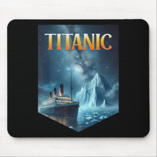Titanic Cruise Ship Iceberg 1912 Rms Voyage Men Wo Mousepad
