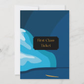 Titanic Cruise Ship Liner Einladung zum Geburtstag (Rückseite)