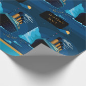 Titanic Cruise Ship Liner Geschenkpapier (Ecke)