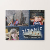 Titanic Custom Family Three Collage Puzzle (Horizontal)