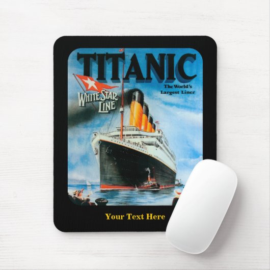 Titanic - Custom Mousepad (Mit Mouse)