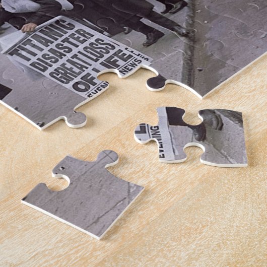 Titanic Desaster Grosser Verlust des Lebens 1912 Puzzle (Seite)