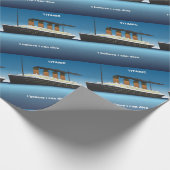 titanic dive geschenkpapier (Ecke)