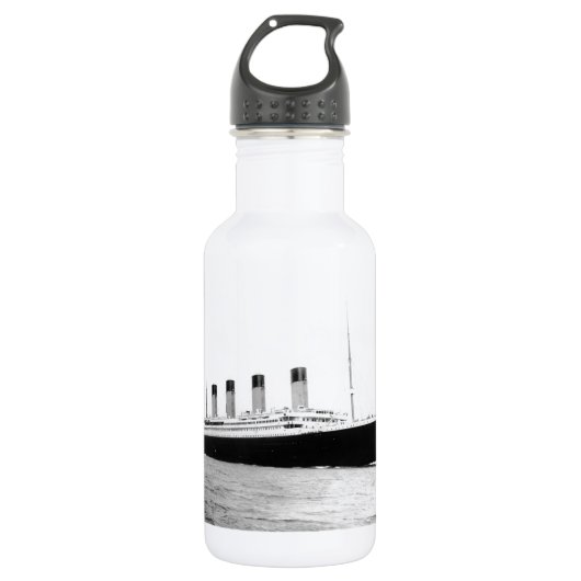 Titanic Edelstahlflasche (Vorderseite)