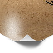 TITANIC Final Luncheon Menu 1912 Fotodruck (Ecke)