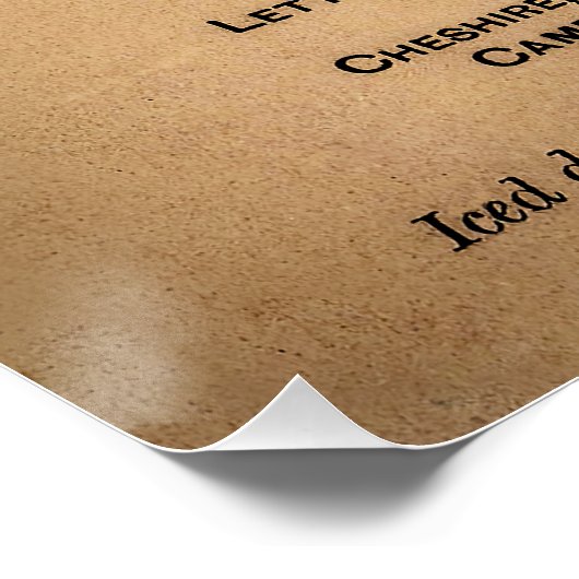 TITANIC Final Luncheon Menu 1912 Poster (Ecke)