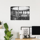 Titanic Foto Große Treppe, Kuppellicht Poster (Heimbüro)