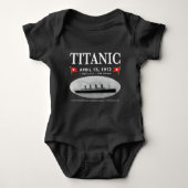 Titanic Ghost Ship Baby Bodysuit Baby Strampler (Vorderseite)