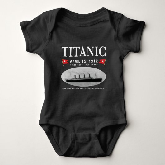 Titanic Ghost Ship Baby Bodysuit Baby Strampler (Vorderseite)