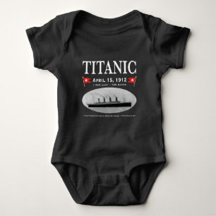Titanic Ghost Ship Baby Bodysuit Strampler
