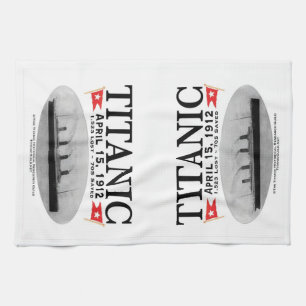 Titanic Ghost Ship Küche Handtuch Handtuch Handtuc