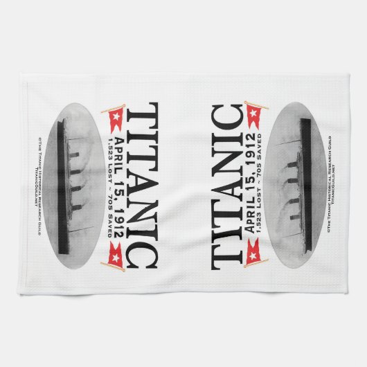 Titanic Ghost Ship Küche Handtuch Handtuch Handtuc (Horizontal)