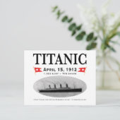 Titanic Ghost Ship Postkarte (Stehend Vorderseite)