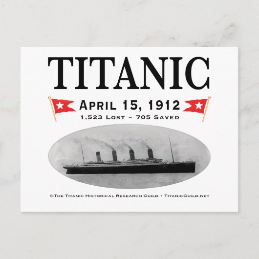 Titanic Ghost Ship Postkarte (Vorderseite)