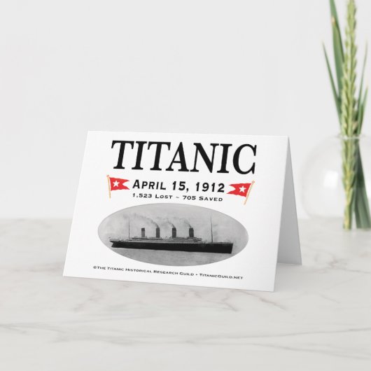Titanic Ghost Ship: Stationery: Grußkarten (Vorderseite)