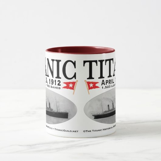 Titanic Ghost Ship Tasse (Zentrum)