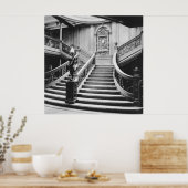 Titanic-Großtreppe Poster (Küche)