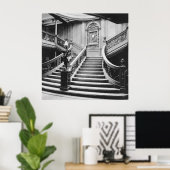 Titanic-Großtreppe Poster (Heimbüro)