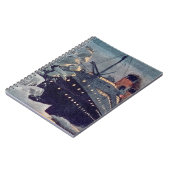 Titanic Hits Iceberg Notizblock (Linke Seite)