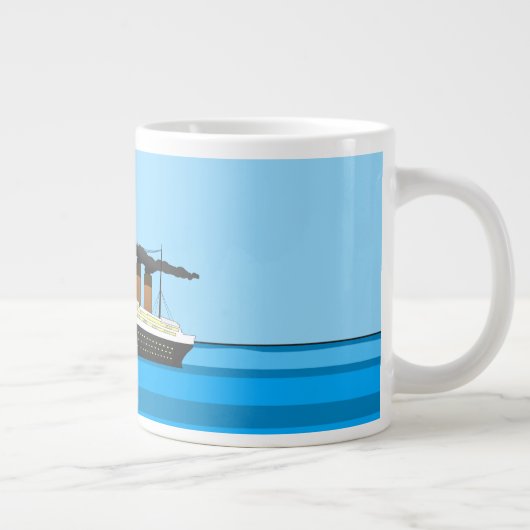 Titanic Jumbo-Tasse (Rechts)