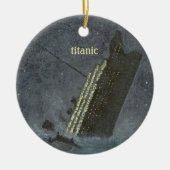 TITANIC Keepake Keramik Ornament (Vorne)