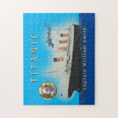Titanic Kids Custom Foto Personalisiert Name Puzzle (Vertikal)