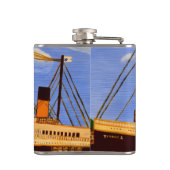 Titanic-Kolben Flachmann (Rückseite)