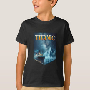 Titanic Kreuzfahrtschiff Eisberg 1912 Rms Reise Mä T-Shirt